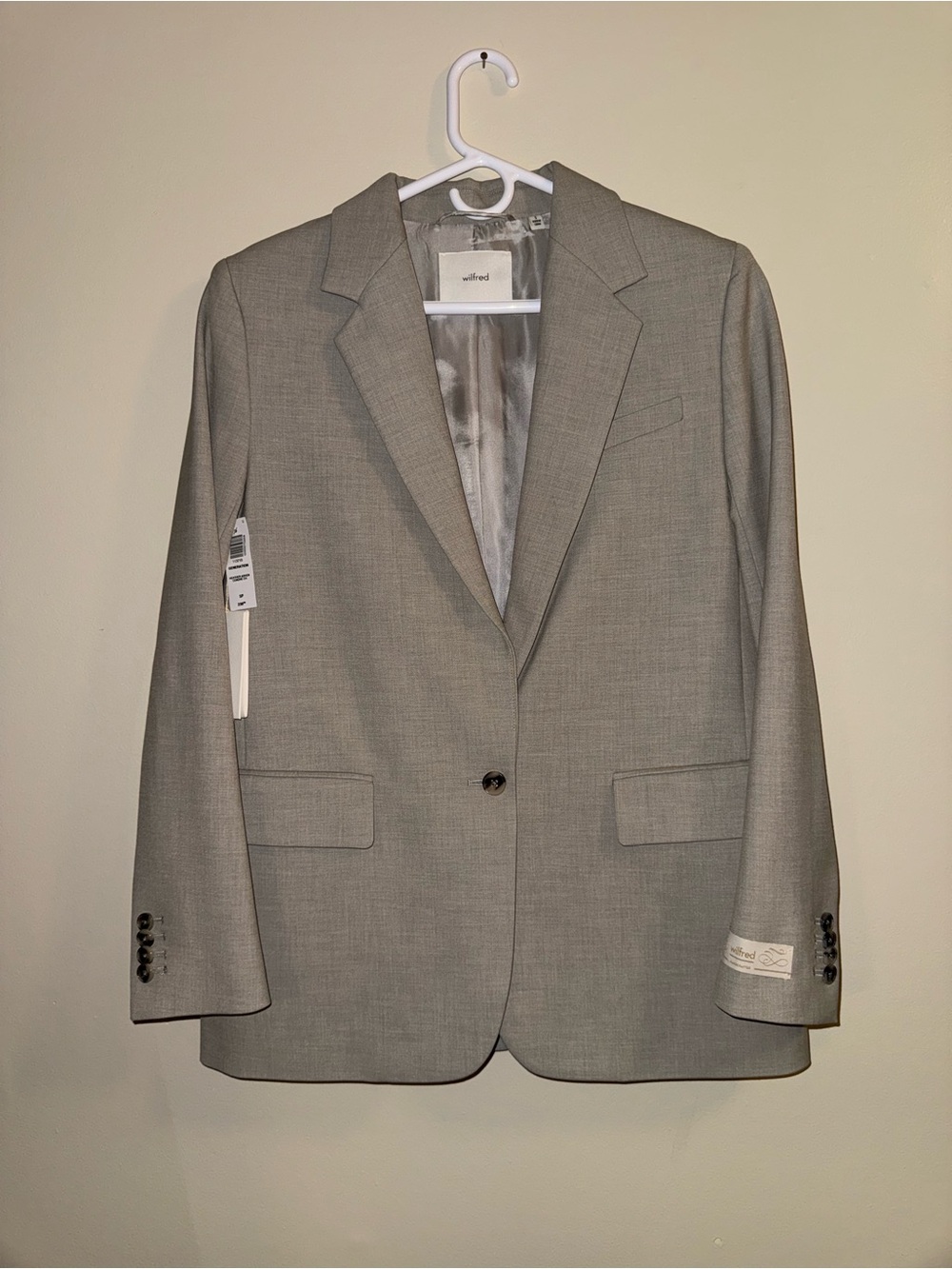 Wilfred Heather Ashen Generation Blazer
